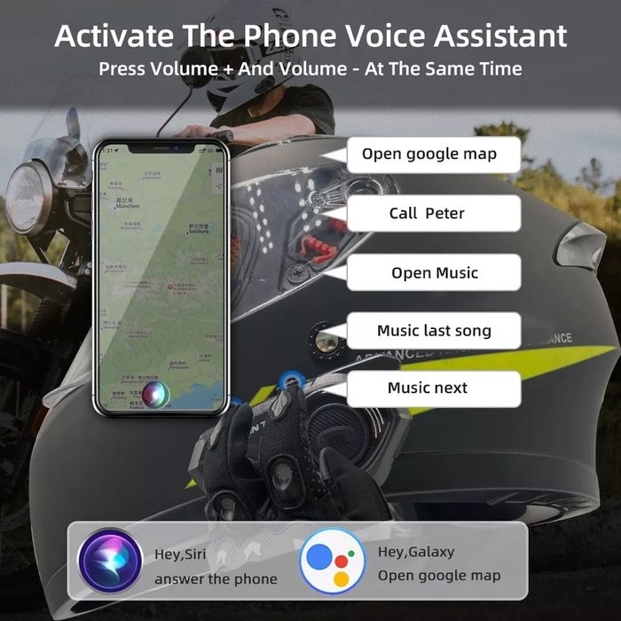 Intercomunicador BLUETOOTH para capacetes