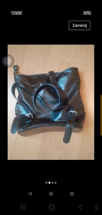 plecak średni bardzo dobrym stanie