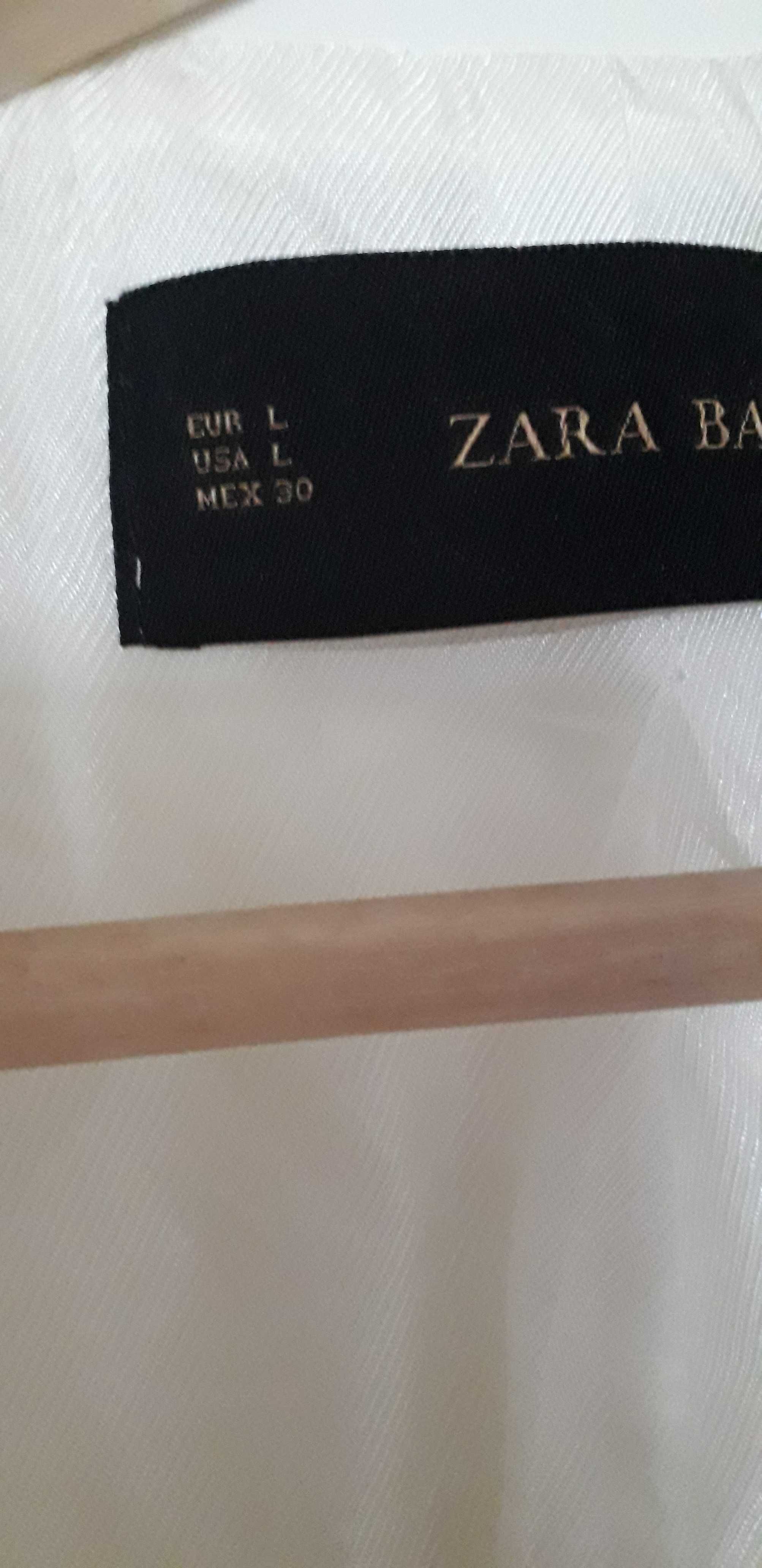 Blazer Zara de 1 botão e ombreiras