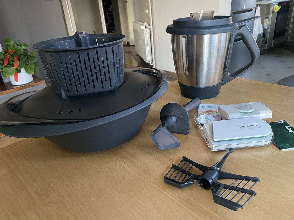 Thermomix TM5 CookKey bdb stan duzy zestaw dodatki