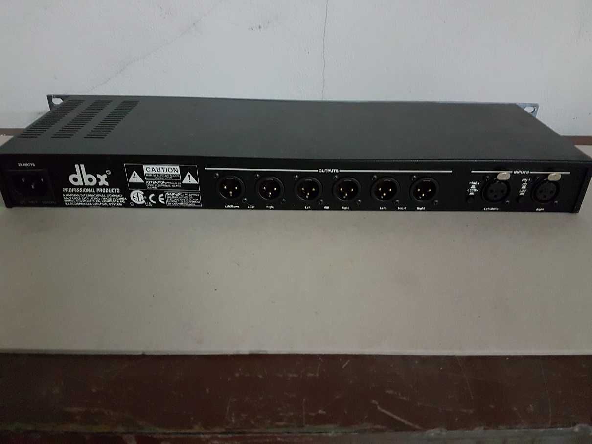 Dbx DriveRack PA CrossOver Processador Equalizador