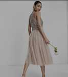 Maya r. Od 32 do 50 nowe sukienki Asos tiulowe z cekinami