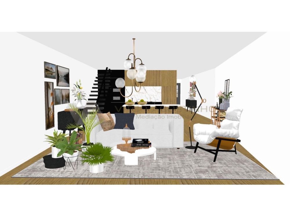 Espaço Comercial com Potencial para T3 + Quintal