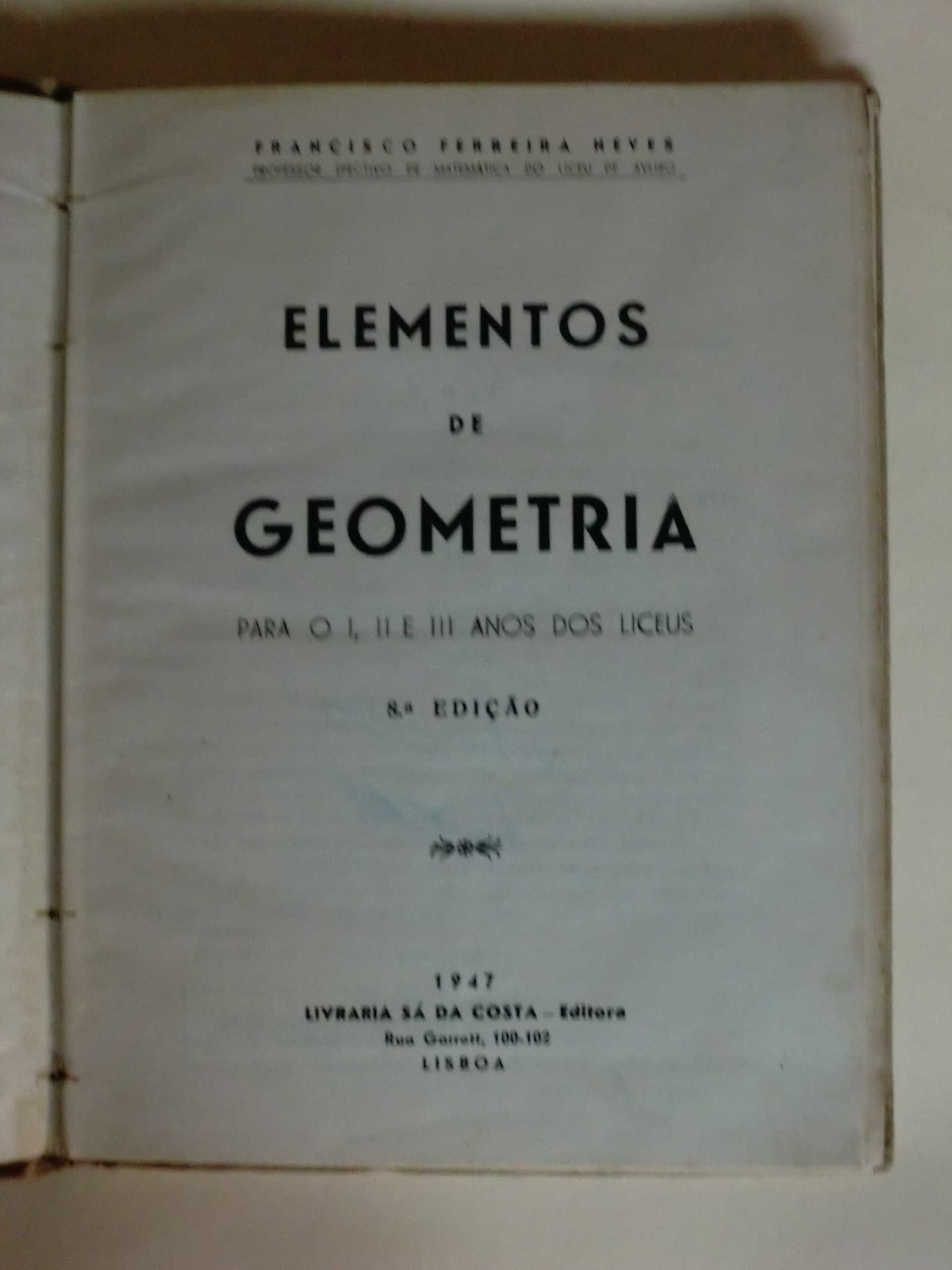 Geometria
de Francisco Ferreira Neves