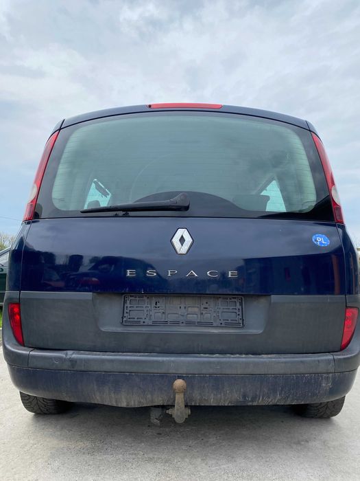 Kompletna Klapa Tył Tylna Bagażnika Renault Espace IV 4