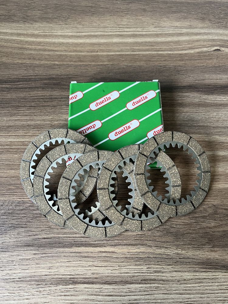 NOWY KOMPLET DUELLS tarcz tarcze sprzęgła MZ ETZ 250 ETZ 251 MZ TS 250