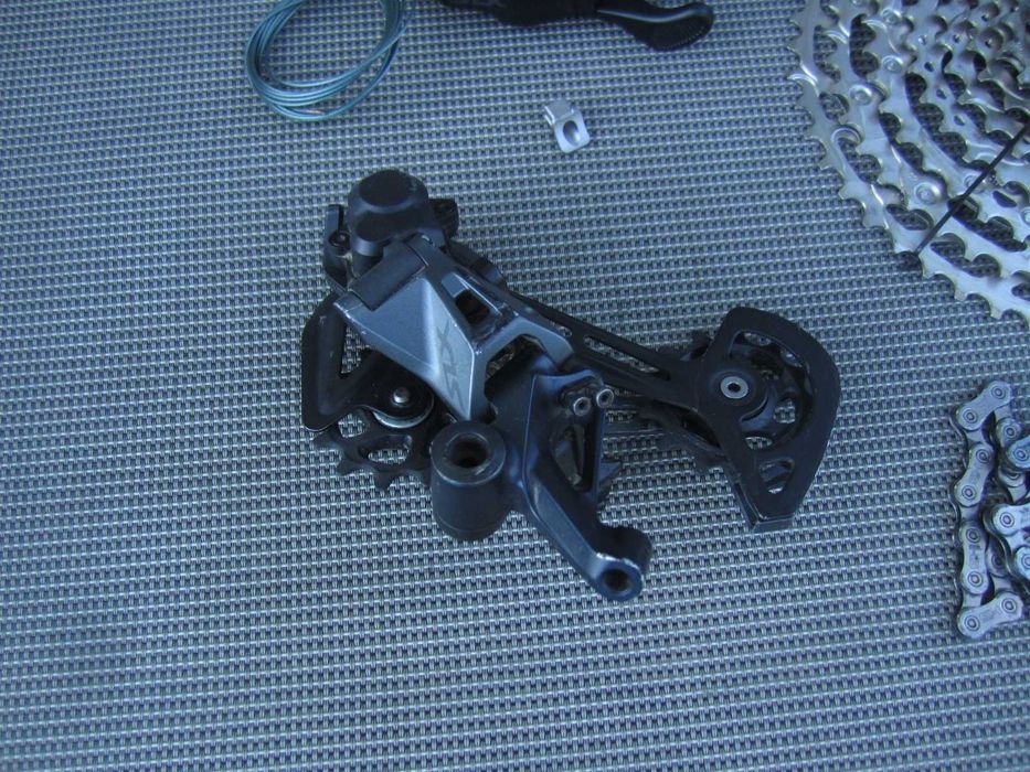 Napęd 1x12 Shimano SLX manetka kaseta przerzutka 12s grupa mtb