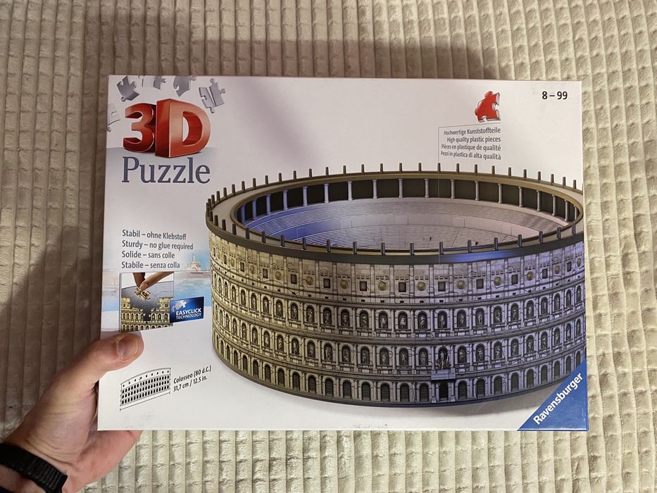 3D Пазл Конструктор Колизей Ravensburger (Не лего)