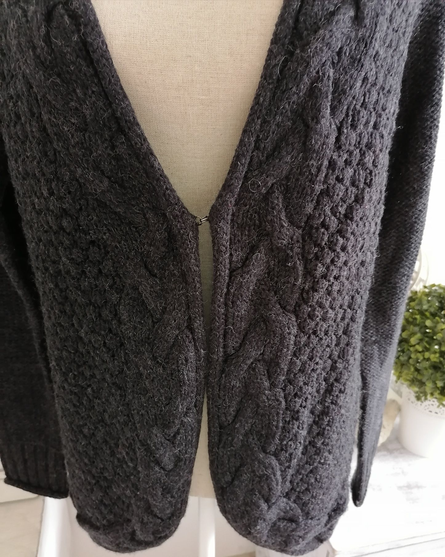 Gina tricot kardigan sweter szary M