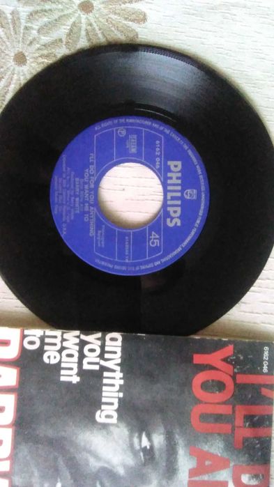 Disco Vinil, do artista e cantor Barry White.