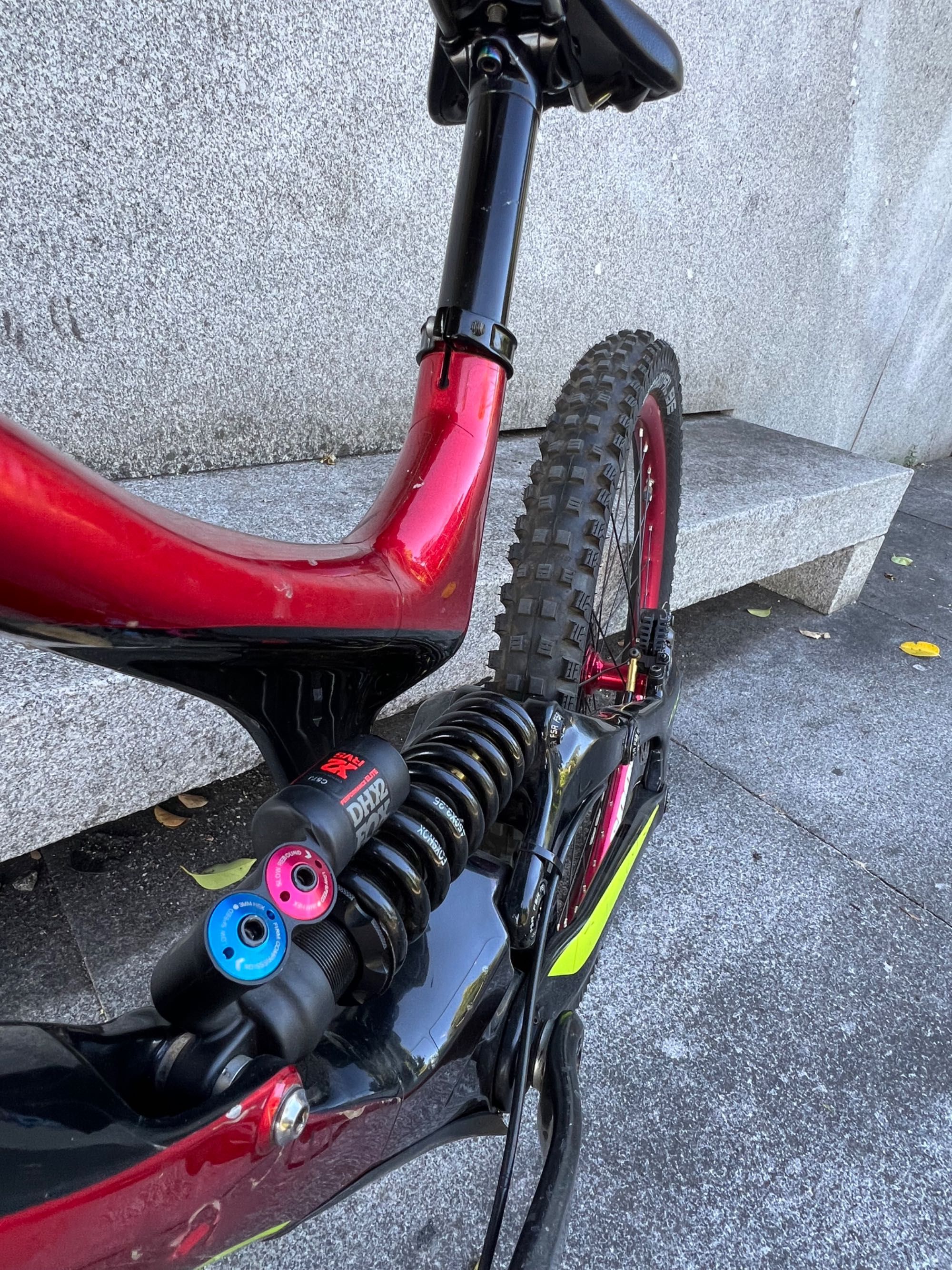 Amortecedor FOX DHX2  KASHIMA Downhill