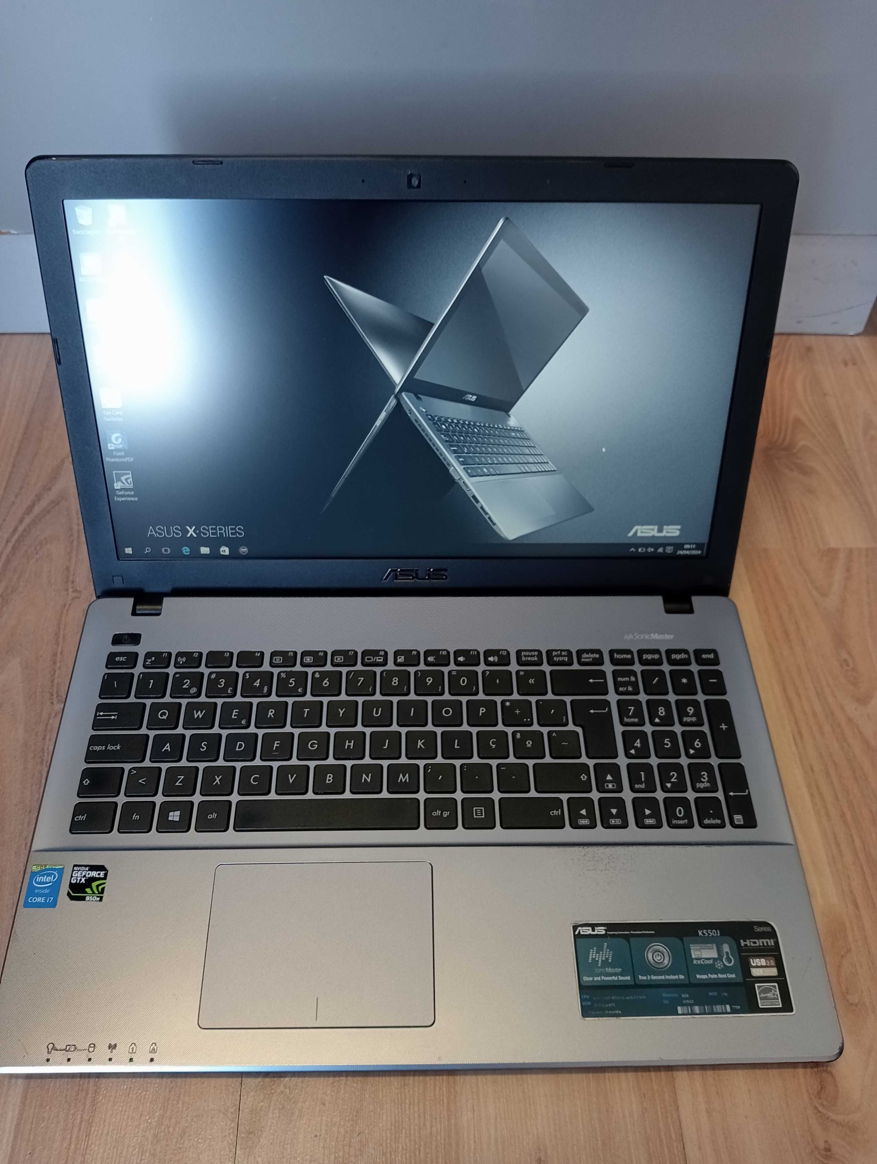 Portátil Asus K550J