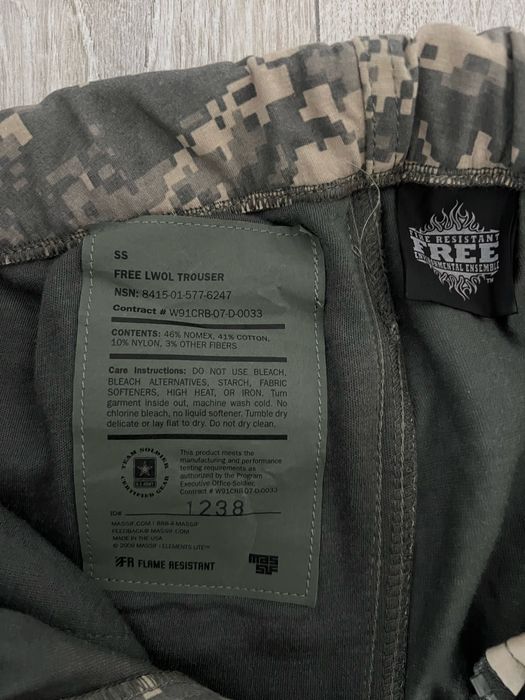 Штани Massif FREE LWOL вогнестійкі US Army армії США
