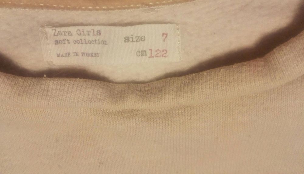 Zara Girls bluza rozmiar 122