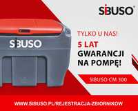 Zbiornik mobilny paliwo ON SIBUSO 300L 5 lat gwarancji na pompę!