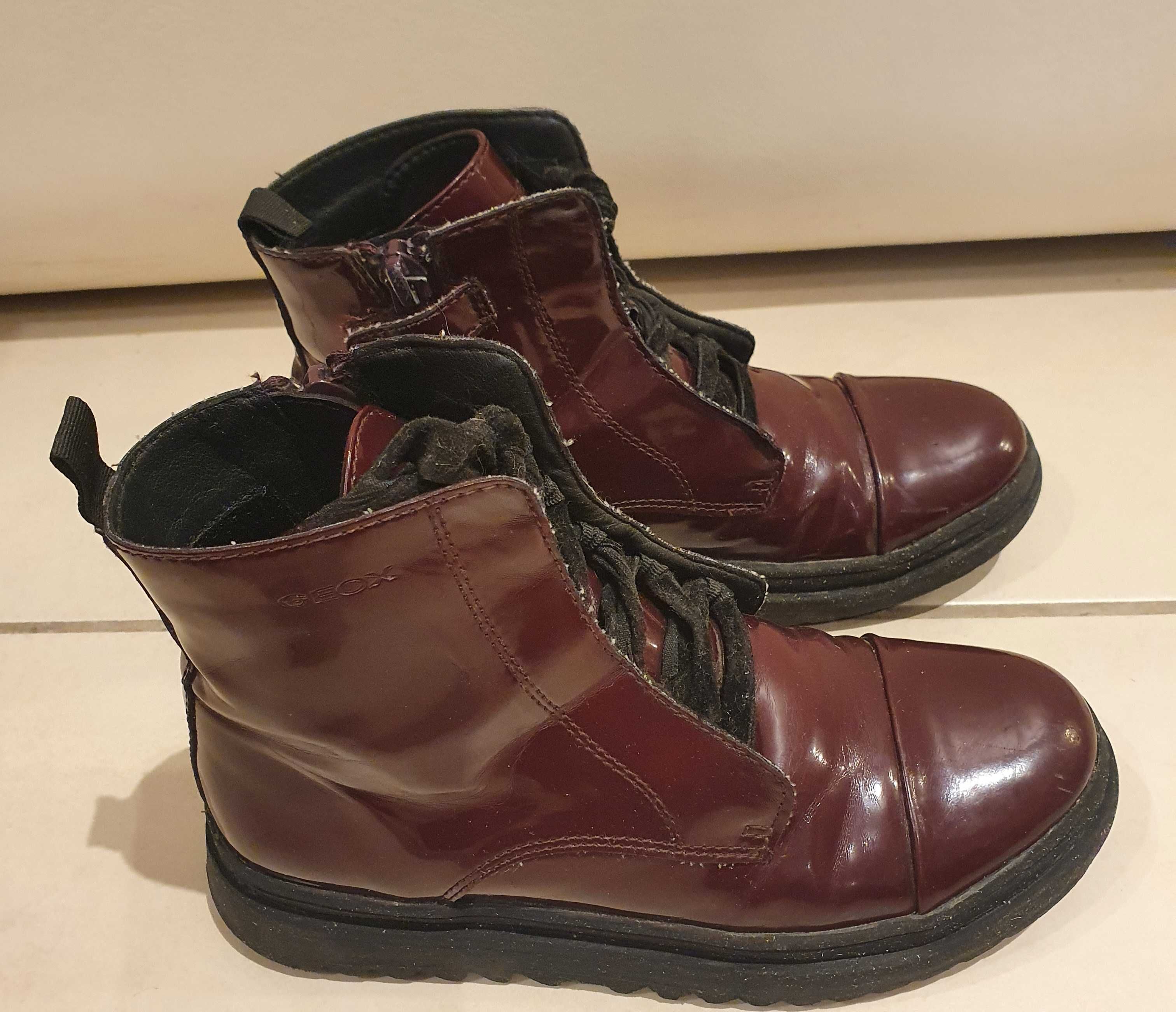 Buty Geox r.31, skóra lakierowana