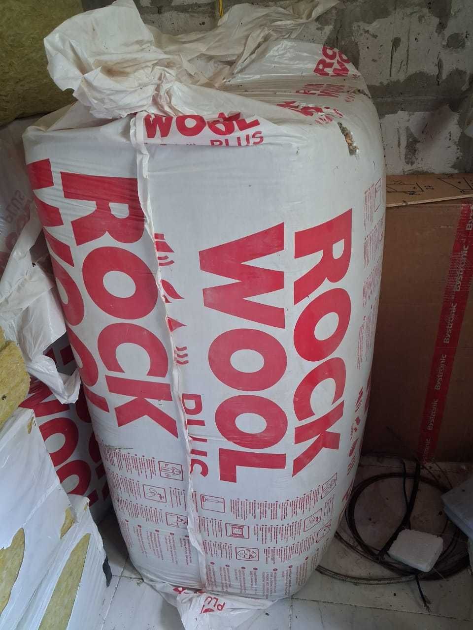 Вата ROCKWOOL, PETRALANA, дюбеля та кут Vartex