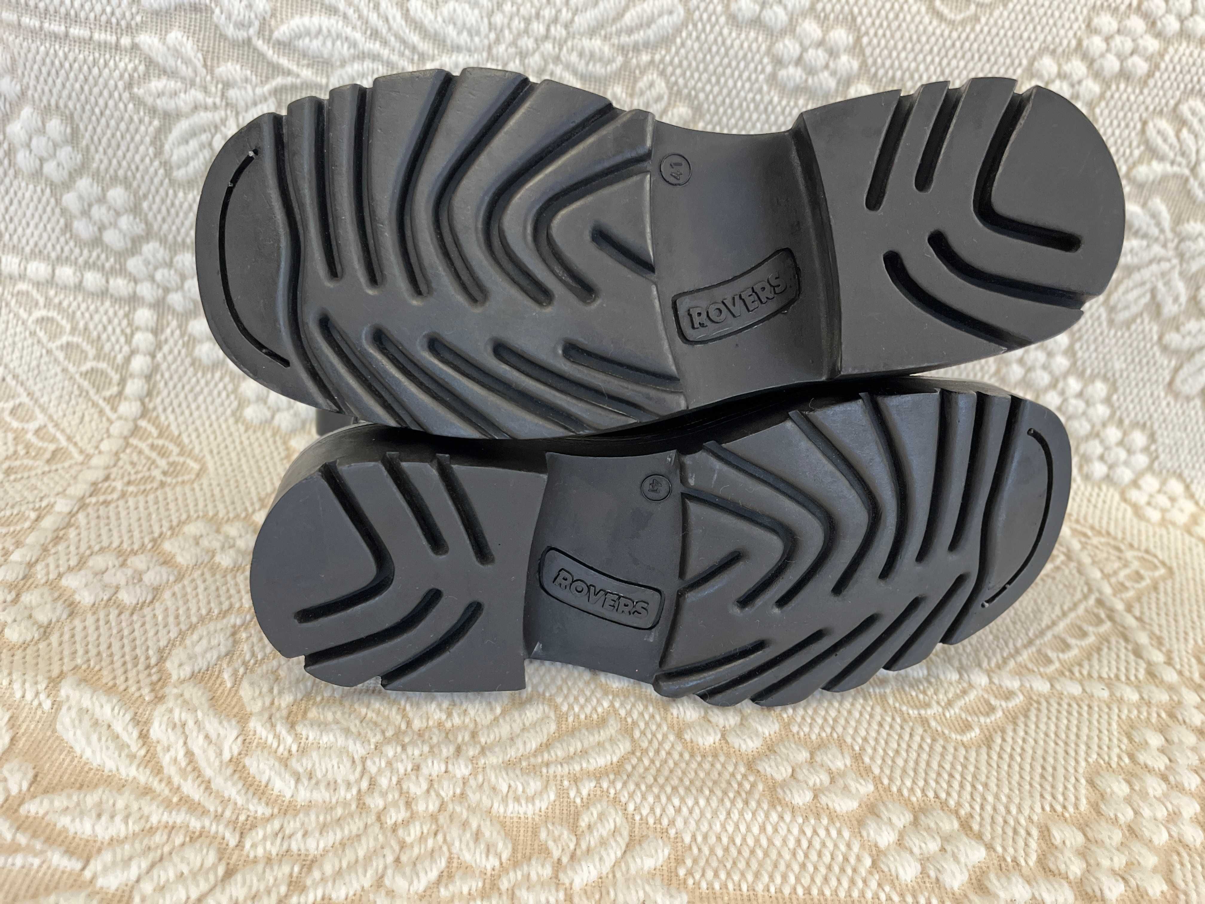 Skórzane botki sztyblety Rovers shoes rozmiar 41