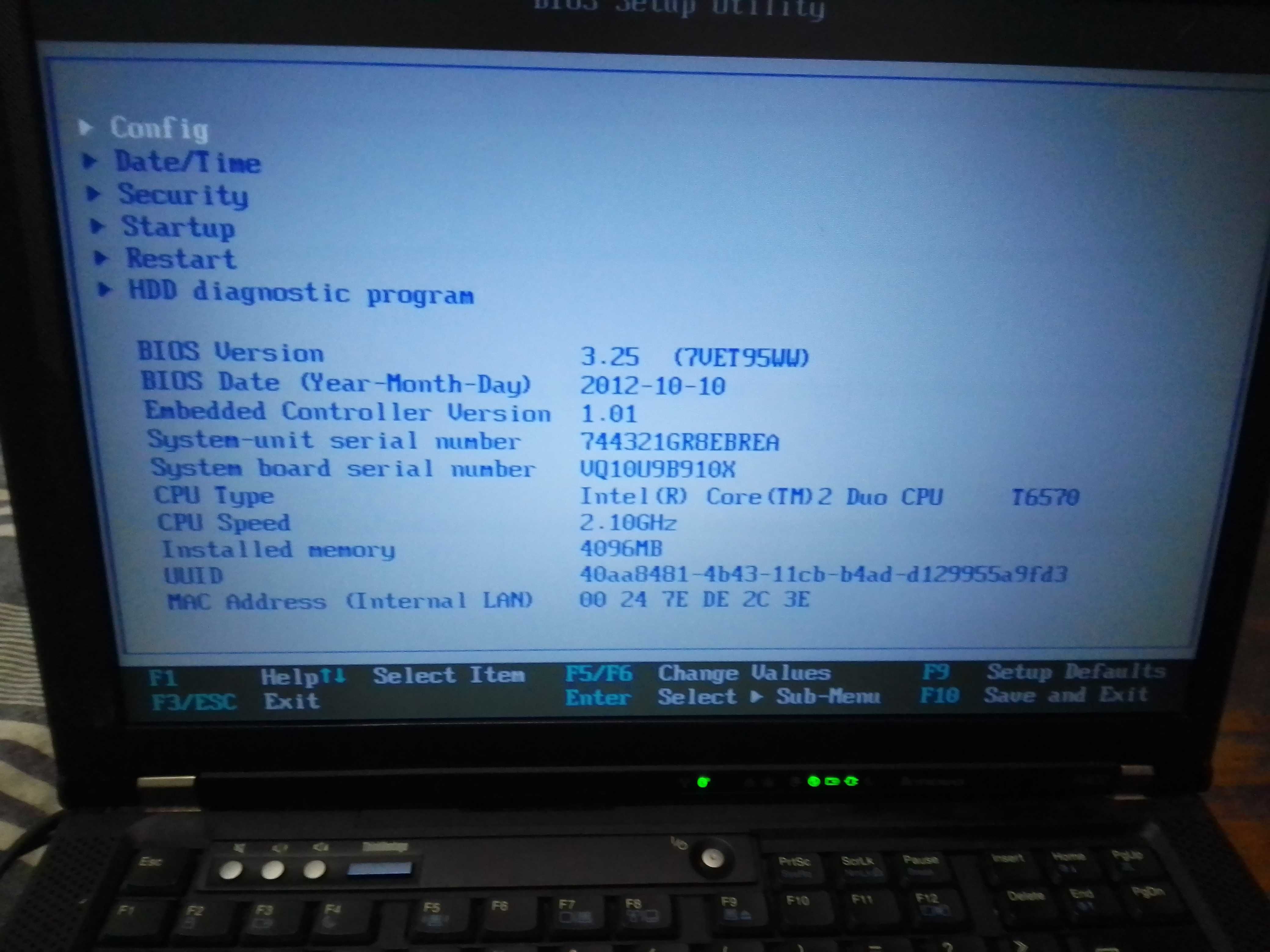 Lenovo thinkpad R400