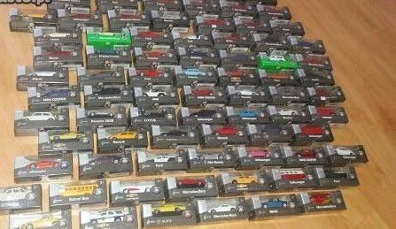 Colecção carros miniatura Welly Super9 -80 unidades