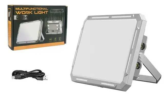 Перезаряжаемый фонарь Unibrother,4000 mAh,1000 Люмен,павербанк, type-c