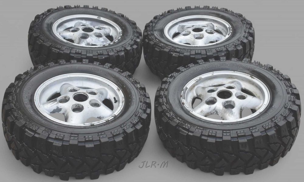 4x Opony koła 245/70R16 Gepard Mt Ecoopony  i 4X Felgi LR 16" ANR5307