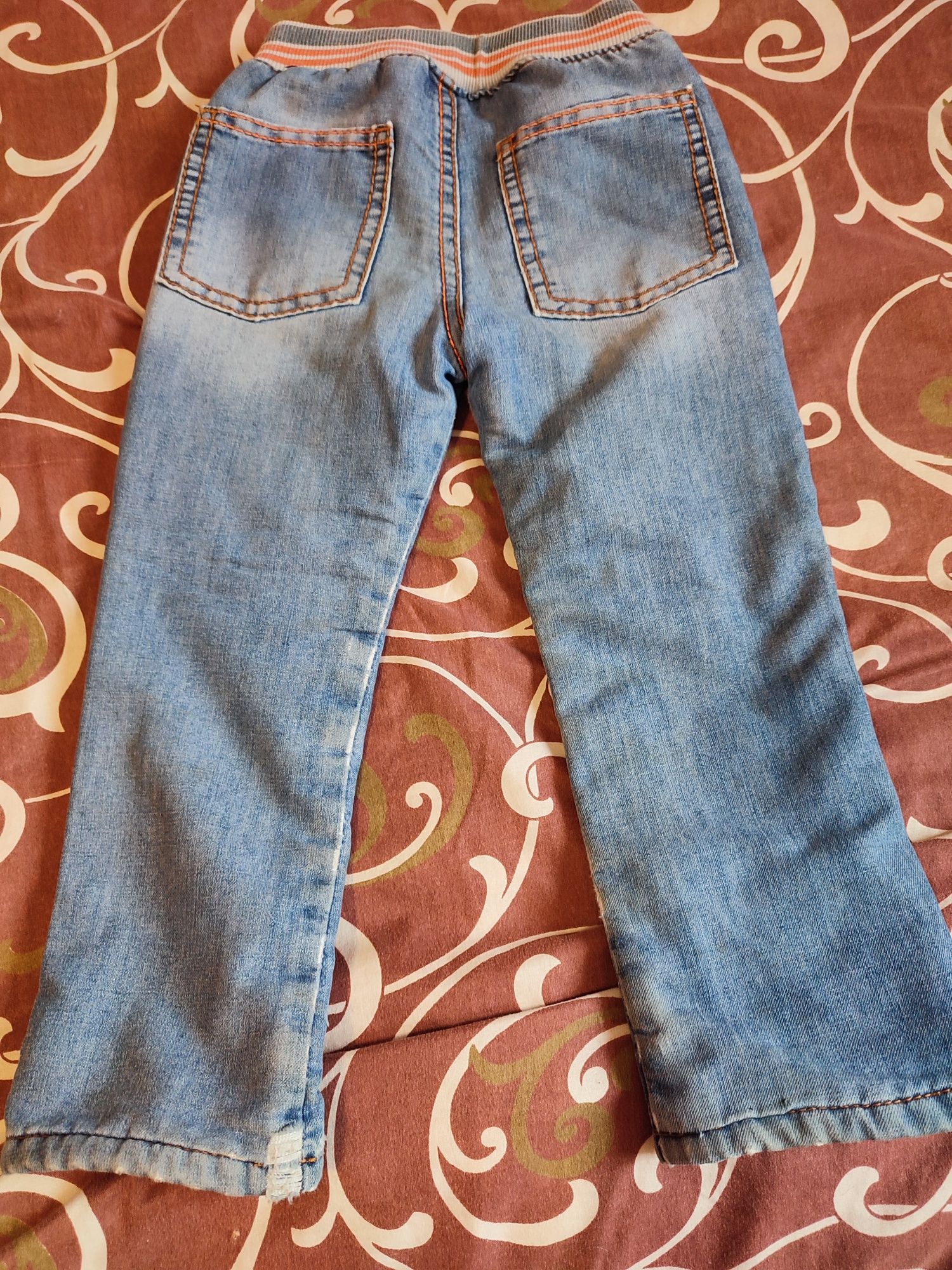 Теплые джинсы на рост 98 см, 2-3 года