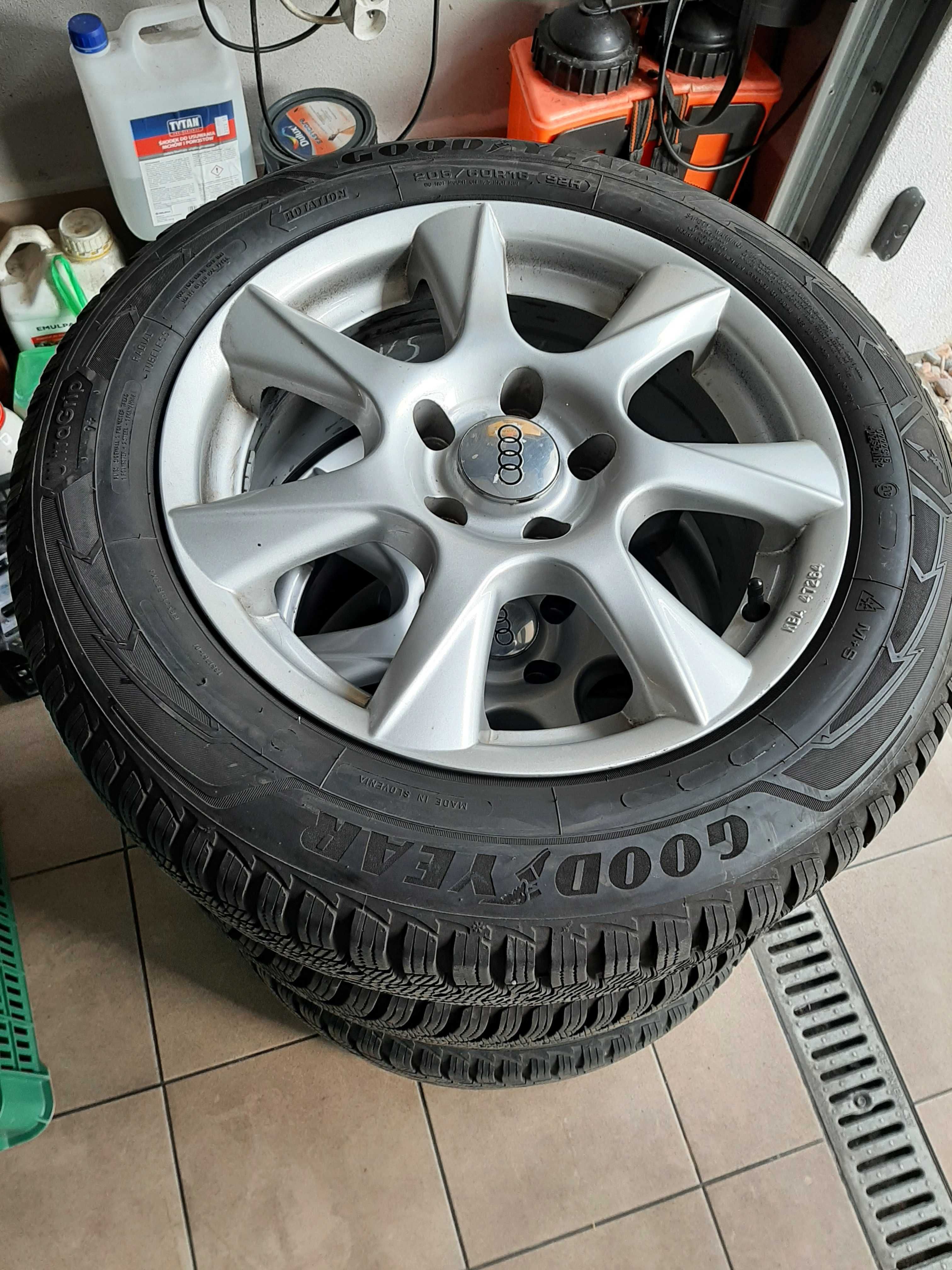 Koła Audi A4 b8 16" Goodyear Ultra Grip 9+ 205/60R16 92 H