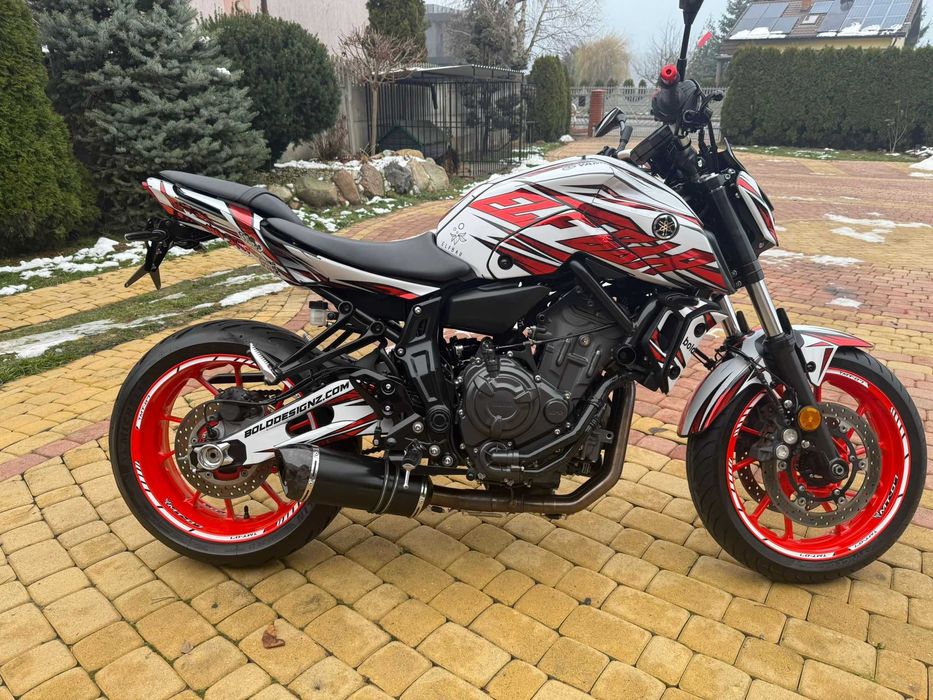 Yamaha MT 07 mt 07 ABS 21r kat A2