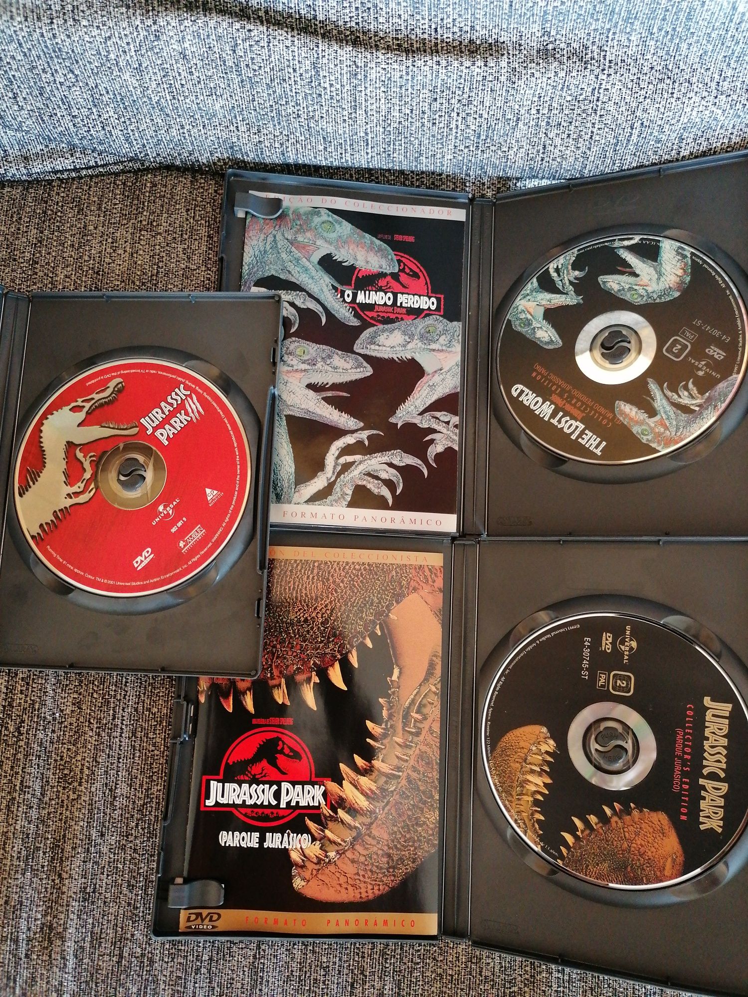 Jurassic Park - 3 Filmes