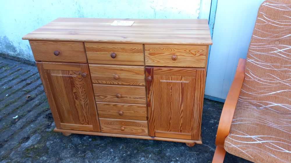 Kredens.witryna.komoda drewniana