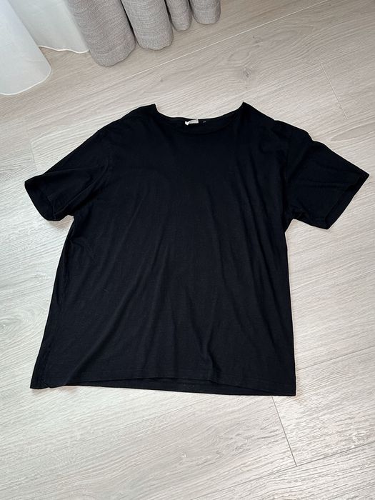 Koszulka 4xl czarna męska S. Oliver t-shirt gładki