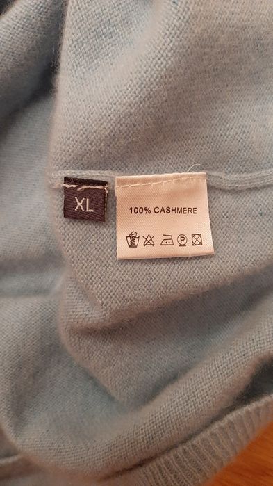 Новый, р. XL, кашемир 100%, гольф женский