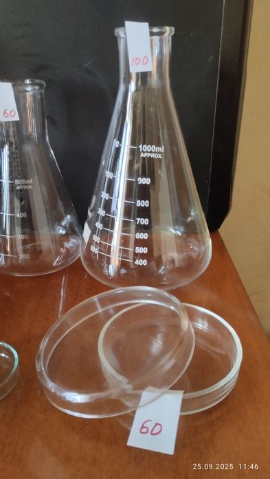 Колба лабораторная коническая 1000мл