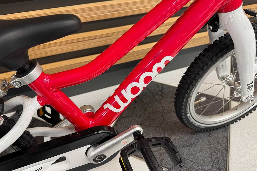 Rower dziecięcy woom 2 GO  różowy 2025 - rowery woom KRAKÓW