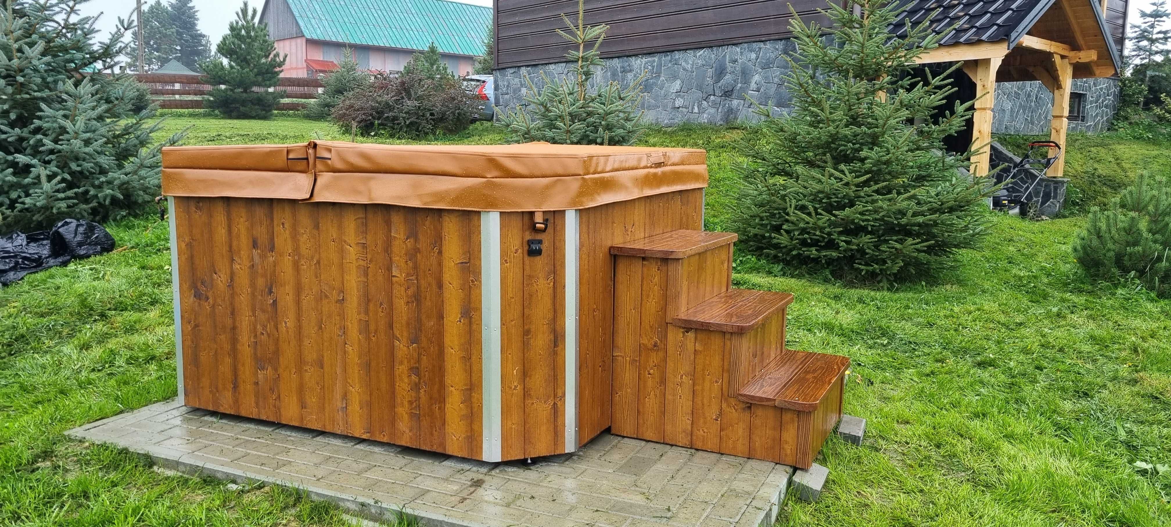 Jacuzzi ogrodowe spa gazowe elektryczne