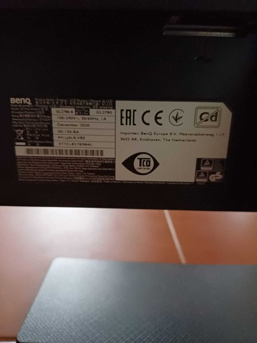 Monitor - benq gl2780-B - 27"