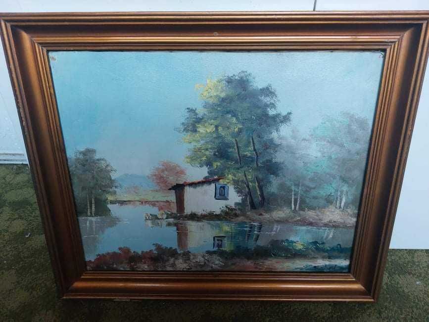 Quadro a óleo original de Pinhel