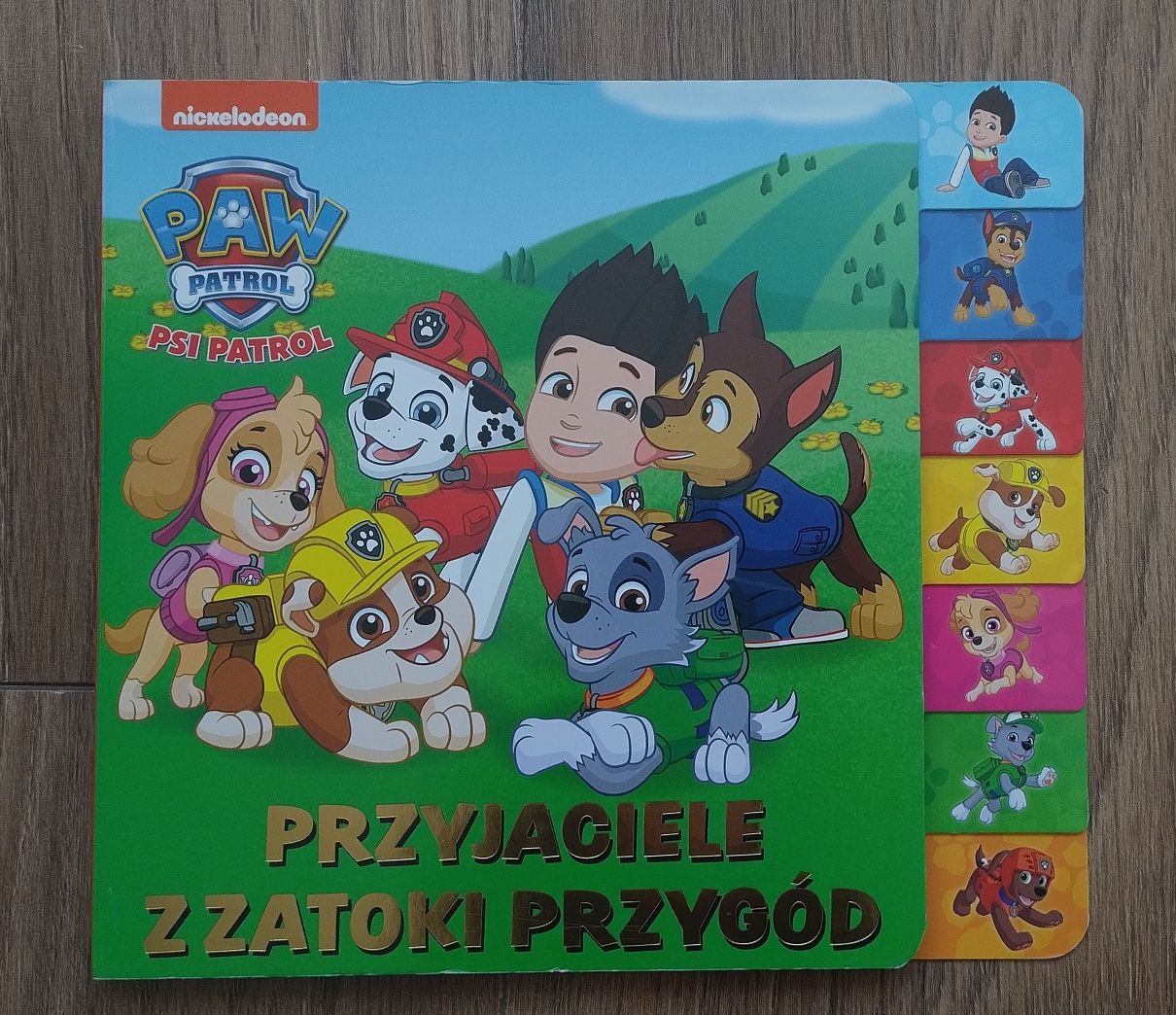 Psi patrol przyjaciele z zatoki przygód książka dla dzieci