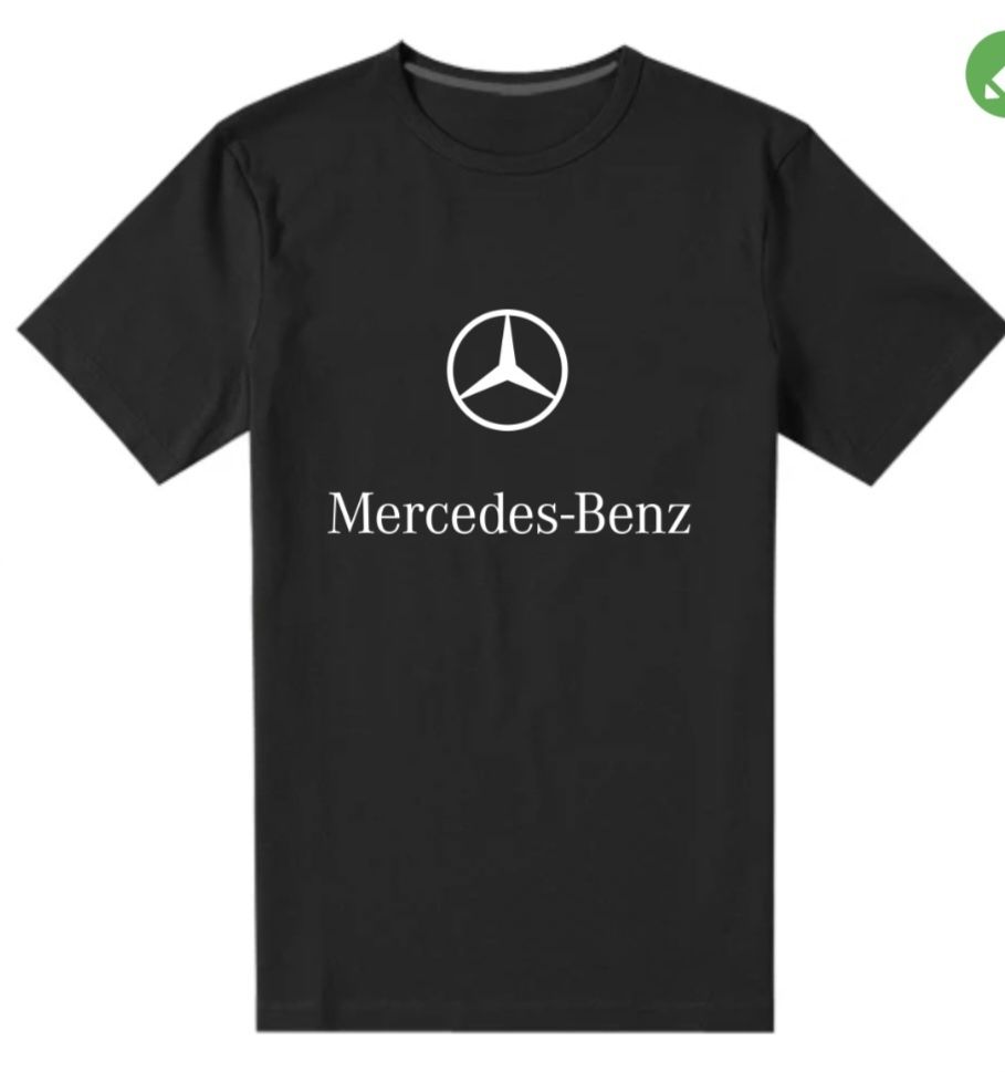 Мужская футболка с логотипом Мерседес - размер М / НОВАЯ/Mersedes-Вenz