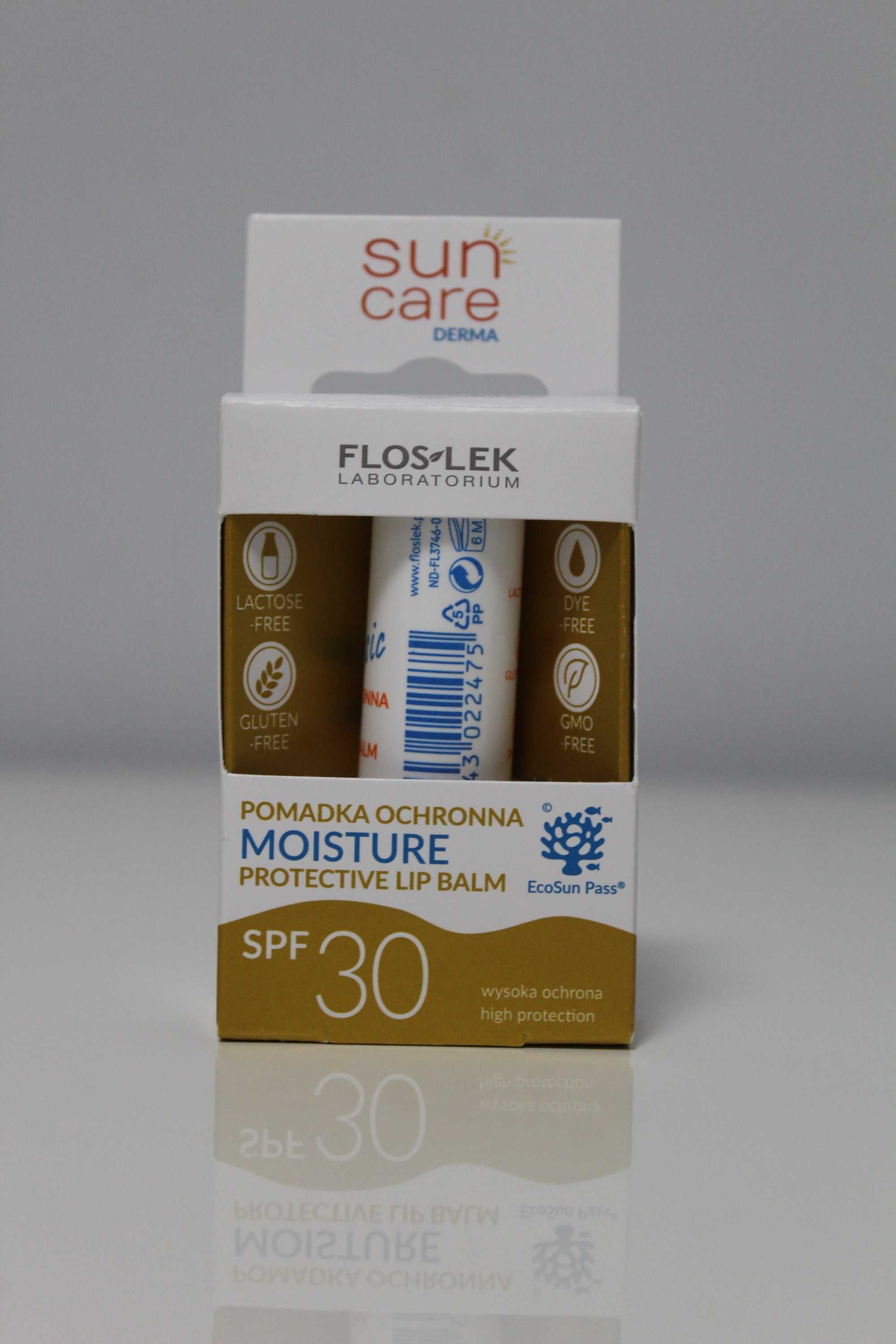Floslek SUN CARE Derma Moisture Pomadka ochronna Spf 30