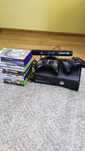 XBOX 360 Kinect, 2 kontrolery + zestaw gier