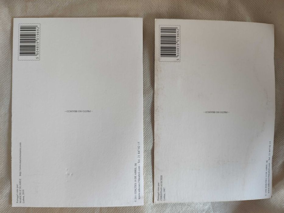 Postais antigos vintage