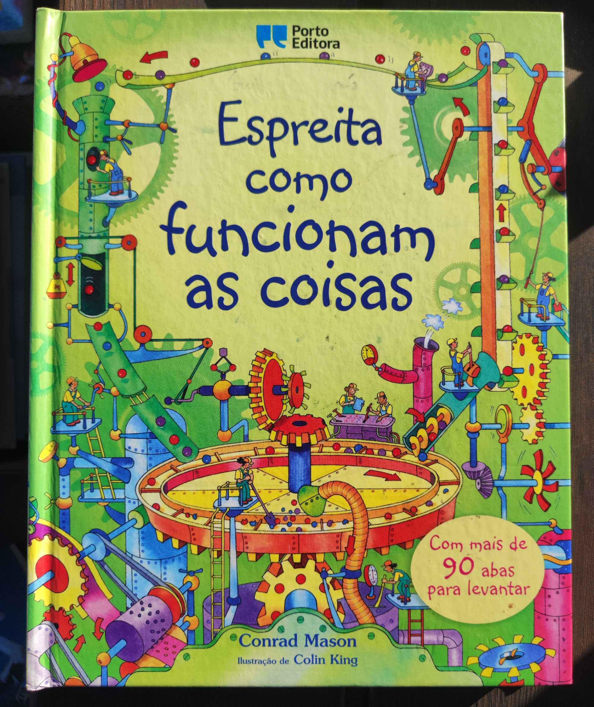 Livro da Coleção Espreita "Como funcionam as coisas"