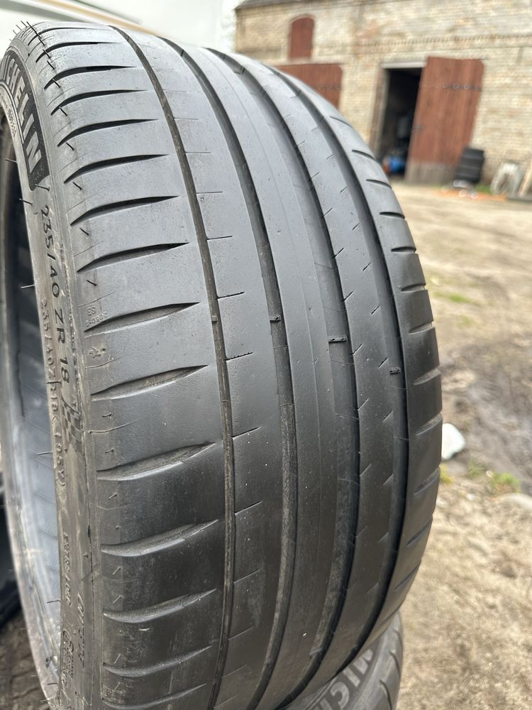 2 opny michelin pilot sport 4 235/40/18 z 2021 rok