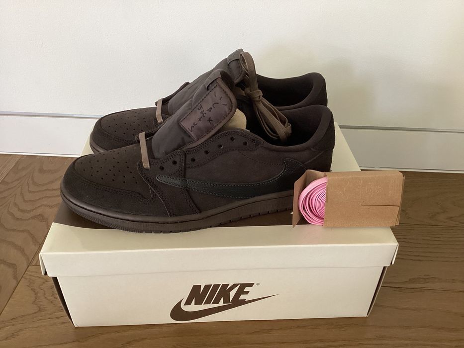 Buty Nike Jordan 1 Retro Low OG SP Travis Scott Velvet Brown