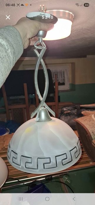 Pozostałości lampy