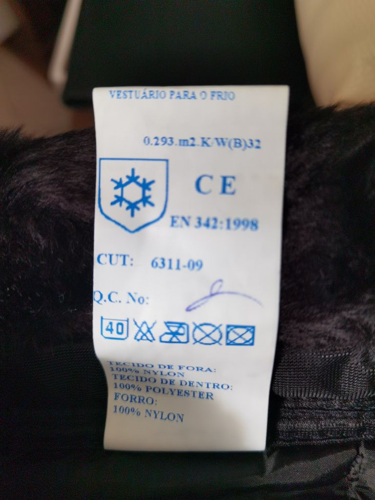 Blusão Refrigue wear L e colete S
