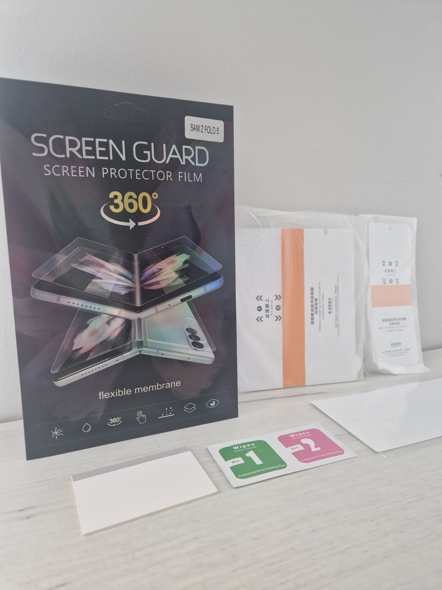 Folia hydrożelowa TPU do Samsung Galaxy Z Fold 5 przód+tył