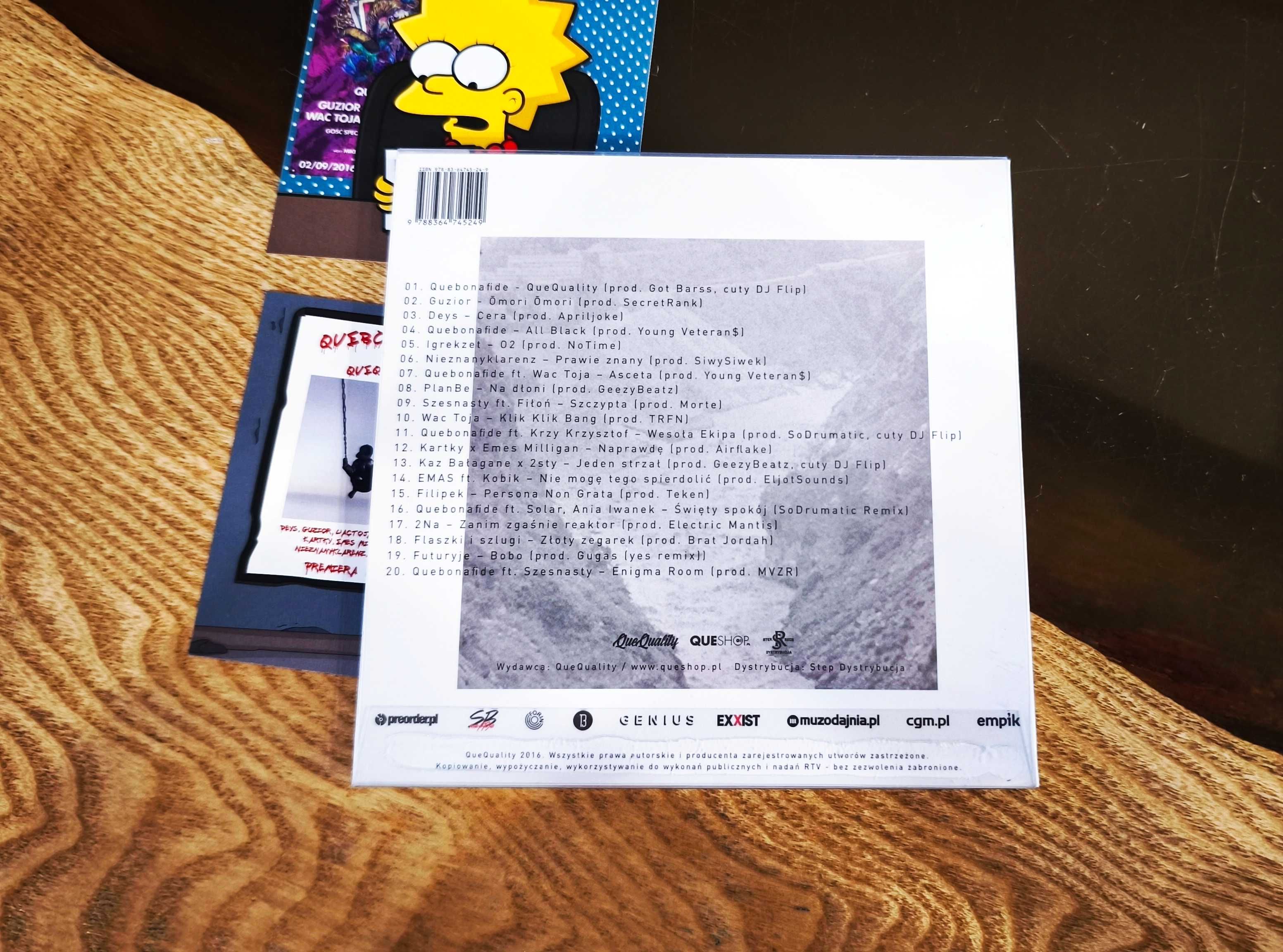 (PREORDER LTD AUTOGRAF) Quebonafide I QueQuality – Hip-Hop 2.0 # nowa